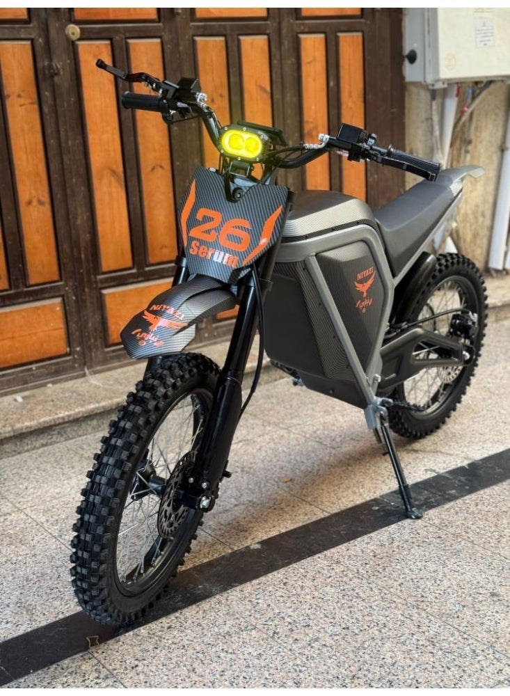 دراجة ATV كهربائية للطرق الوعرة عالية السرعة | بطارية 60 فولت 27.8 أمبير | محرك 2500 واط | 3 أوضاع سرعة | فرامل هيدروليكية | إطارات صحراوية 20 بوصة | إضاءة LED - Image 2